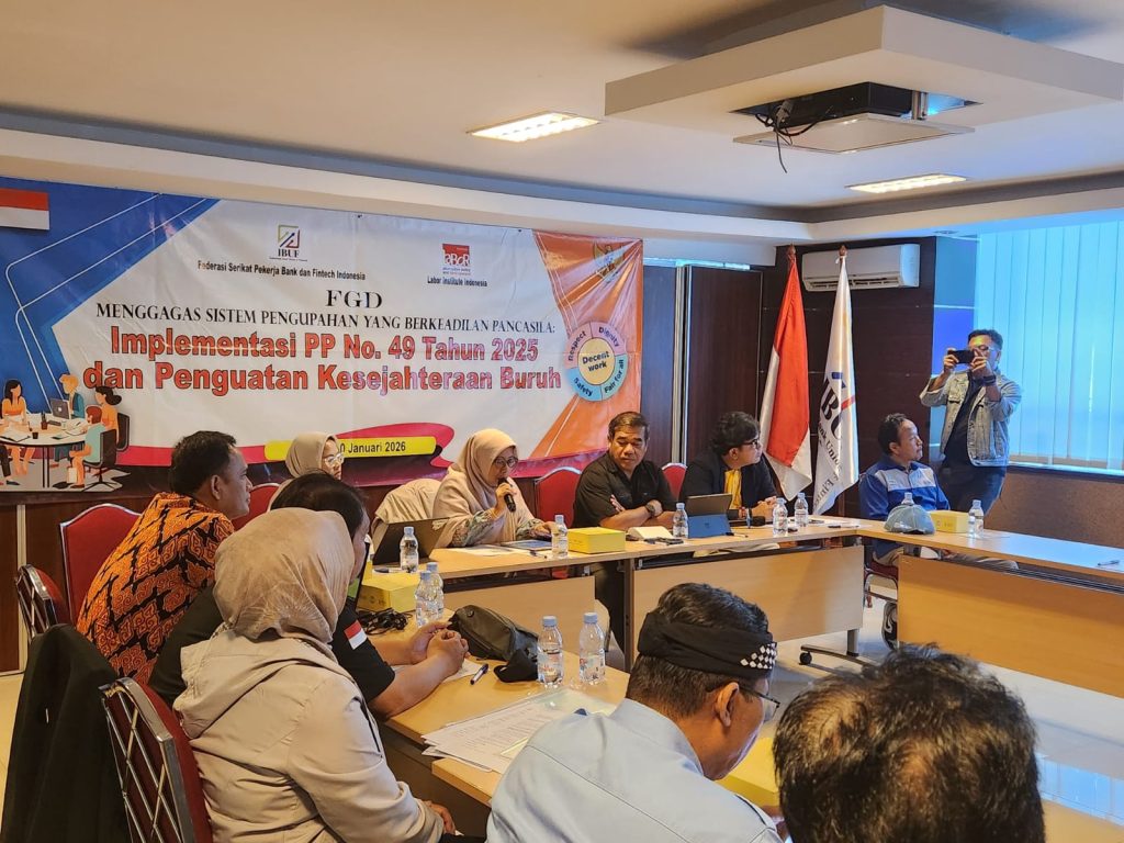 FSP IBUF dan Labor Institute Indonesia Gagas Sistem Pengupahan Berkeadilan Pancasila Pasca Putusan MK